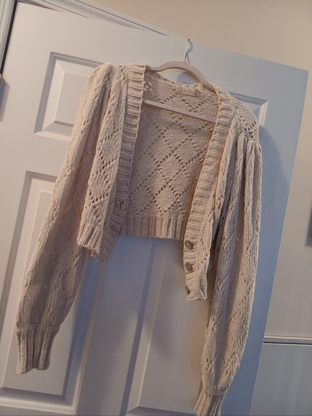 Super Soft Pearl Button Sweater